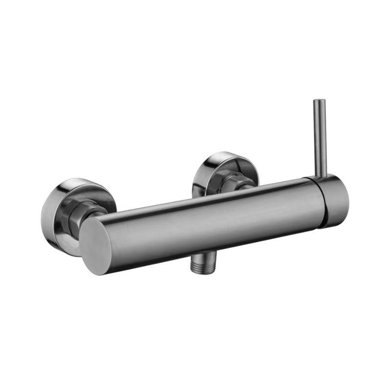 Single Side Handle Modern Stainless Steel 304 Bathroom  Shower Tap